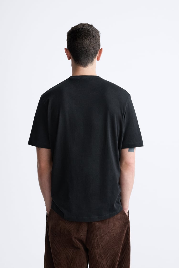 Black Basic Oversized T-Shirt