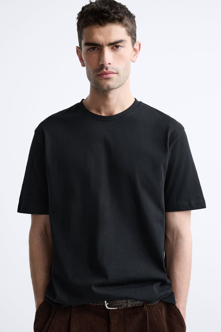 Black Basic Oversized T-Shirt