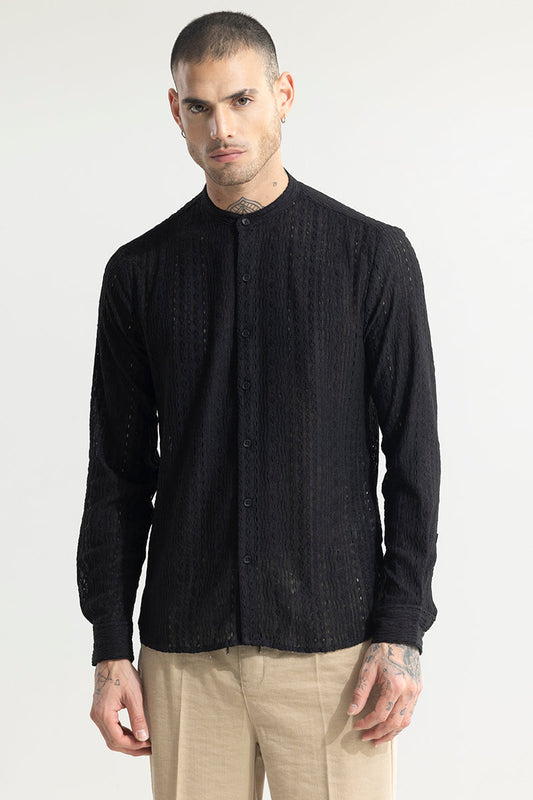 Black Canvas Shirt