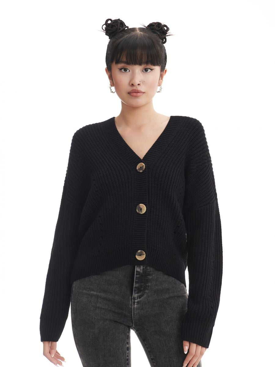 Black Chiq Cardigan