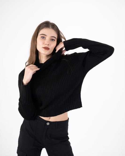 Shadow Lines Knit Top