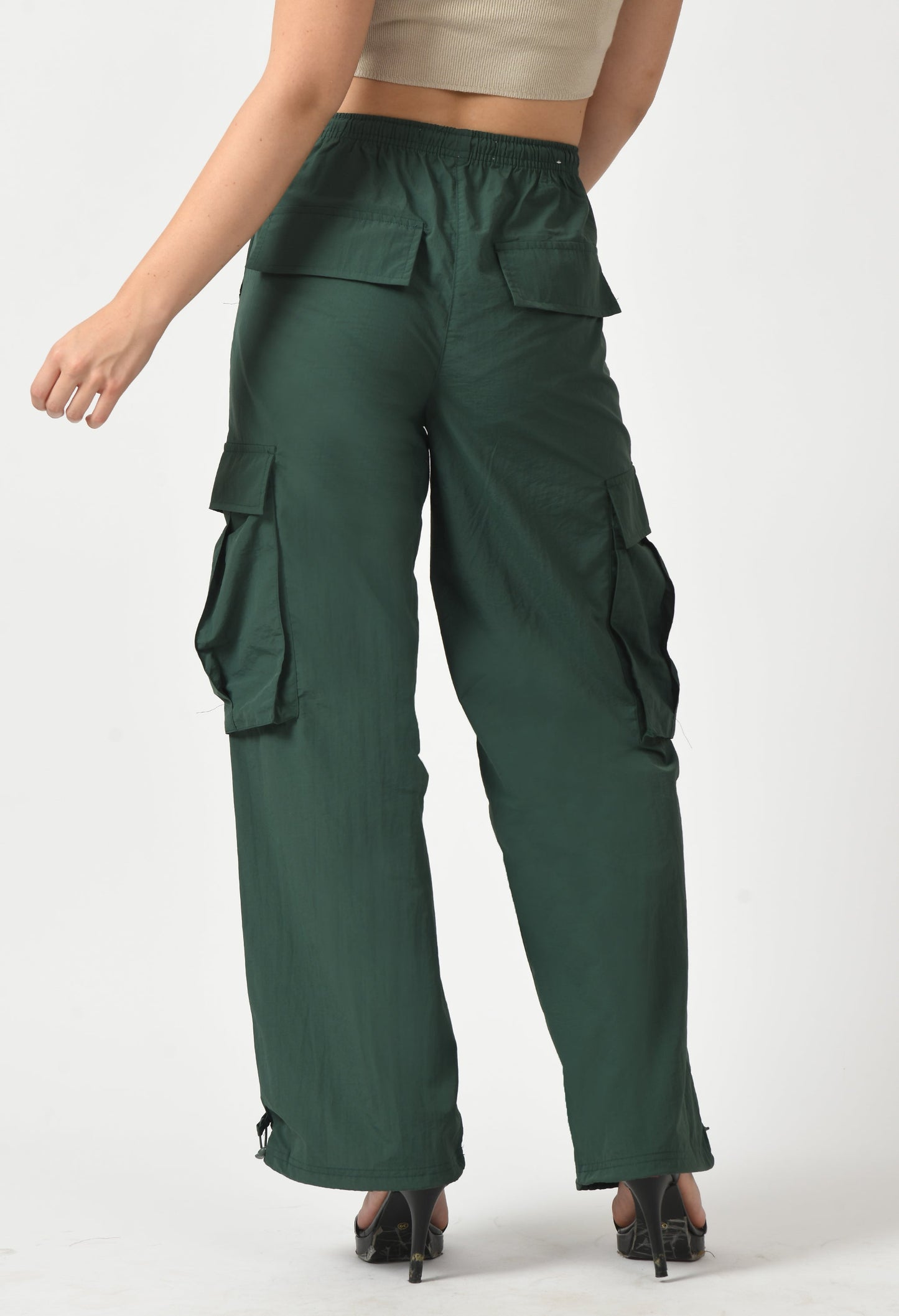 Green Parachute Pants