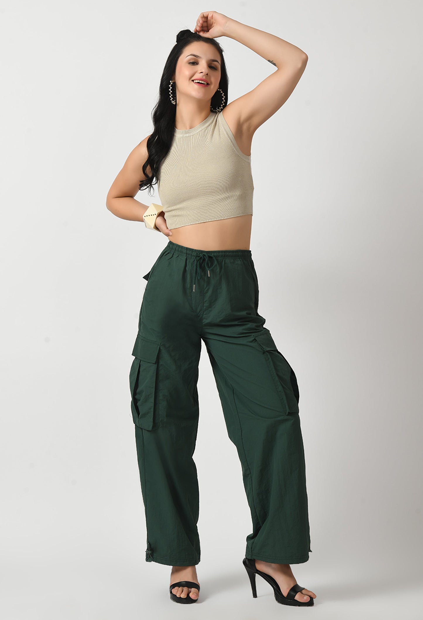 Green Parachute Pants