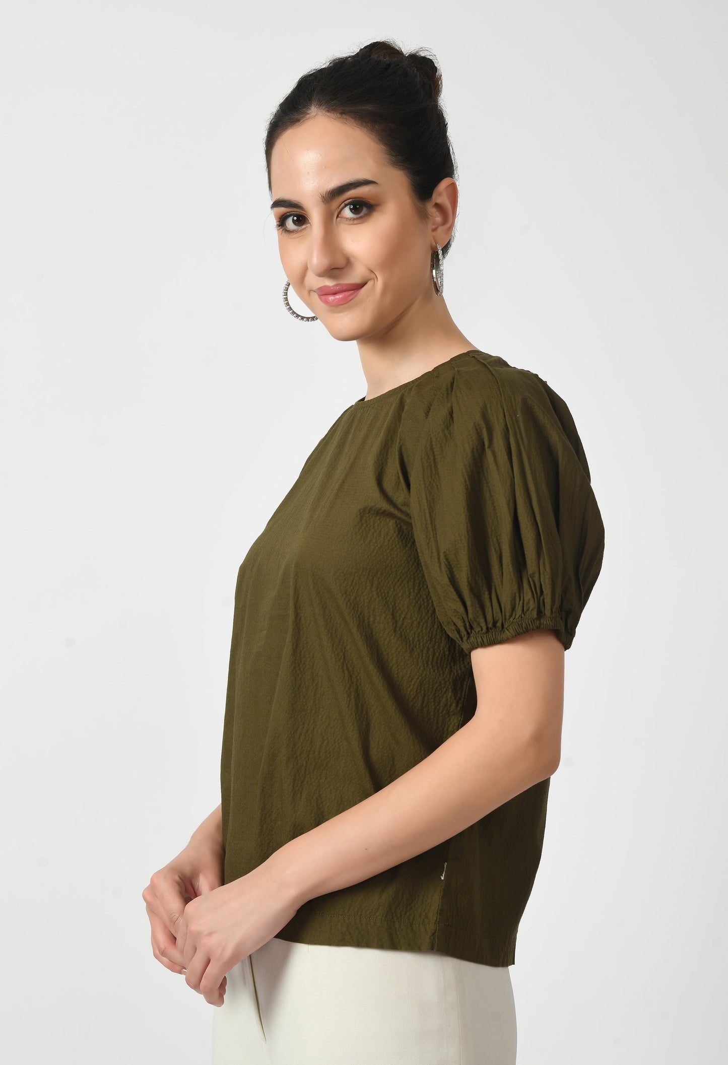 Moss Charm Short Top