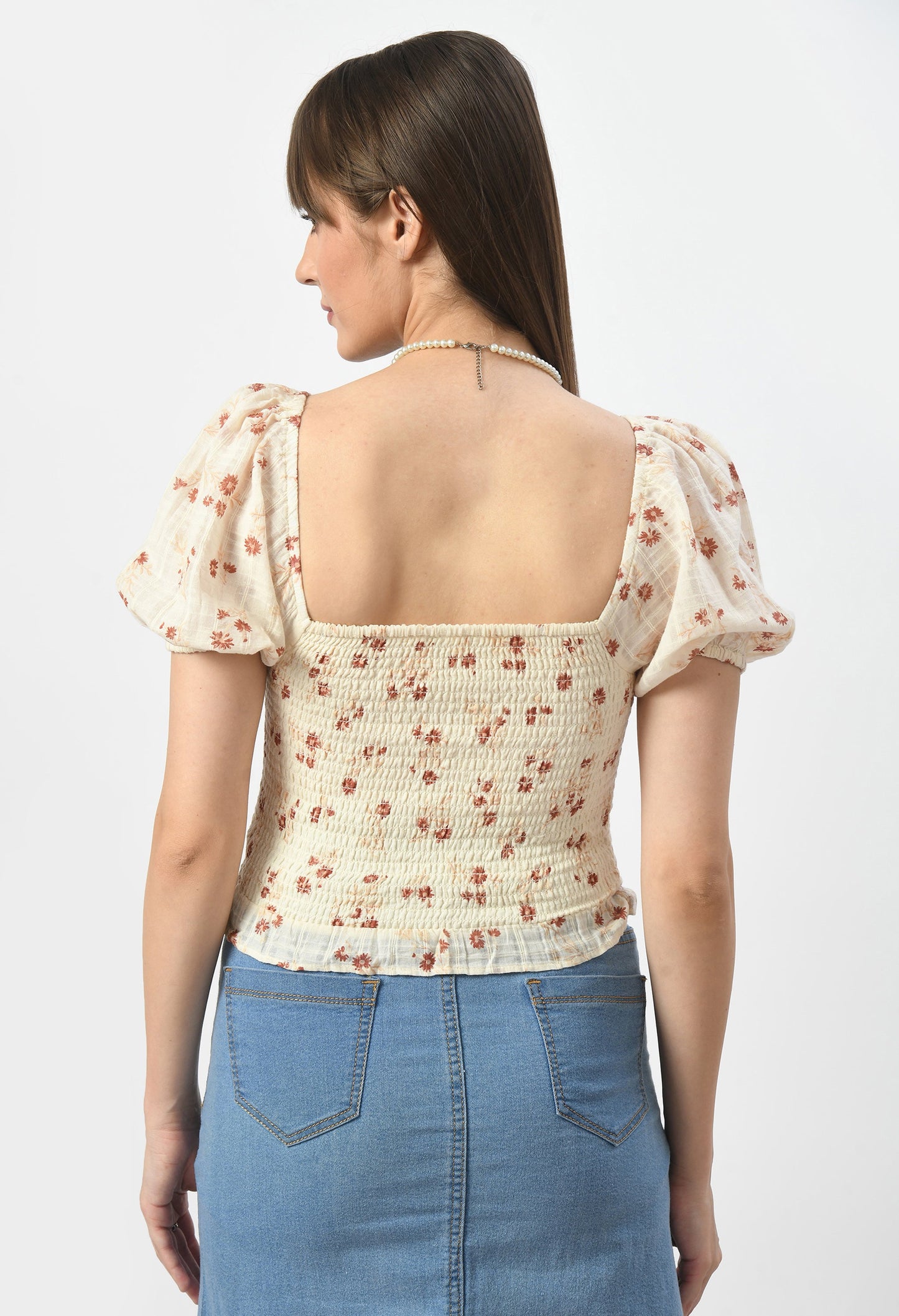 Blossom Breeze Puff Sleeve Top