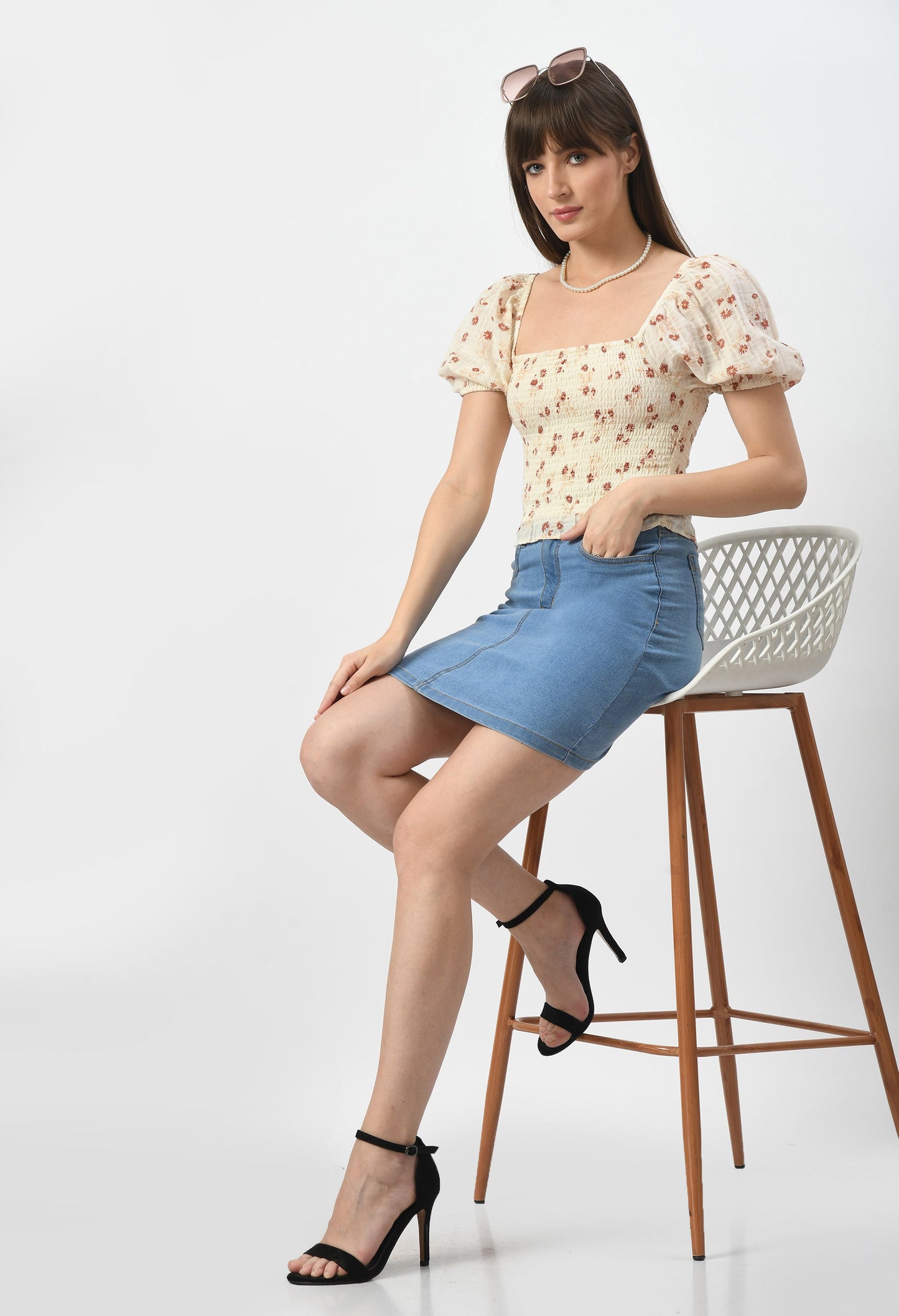 Blossom Breeze Puff Sleeve Top