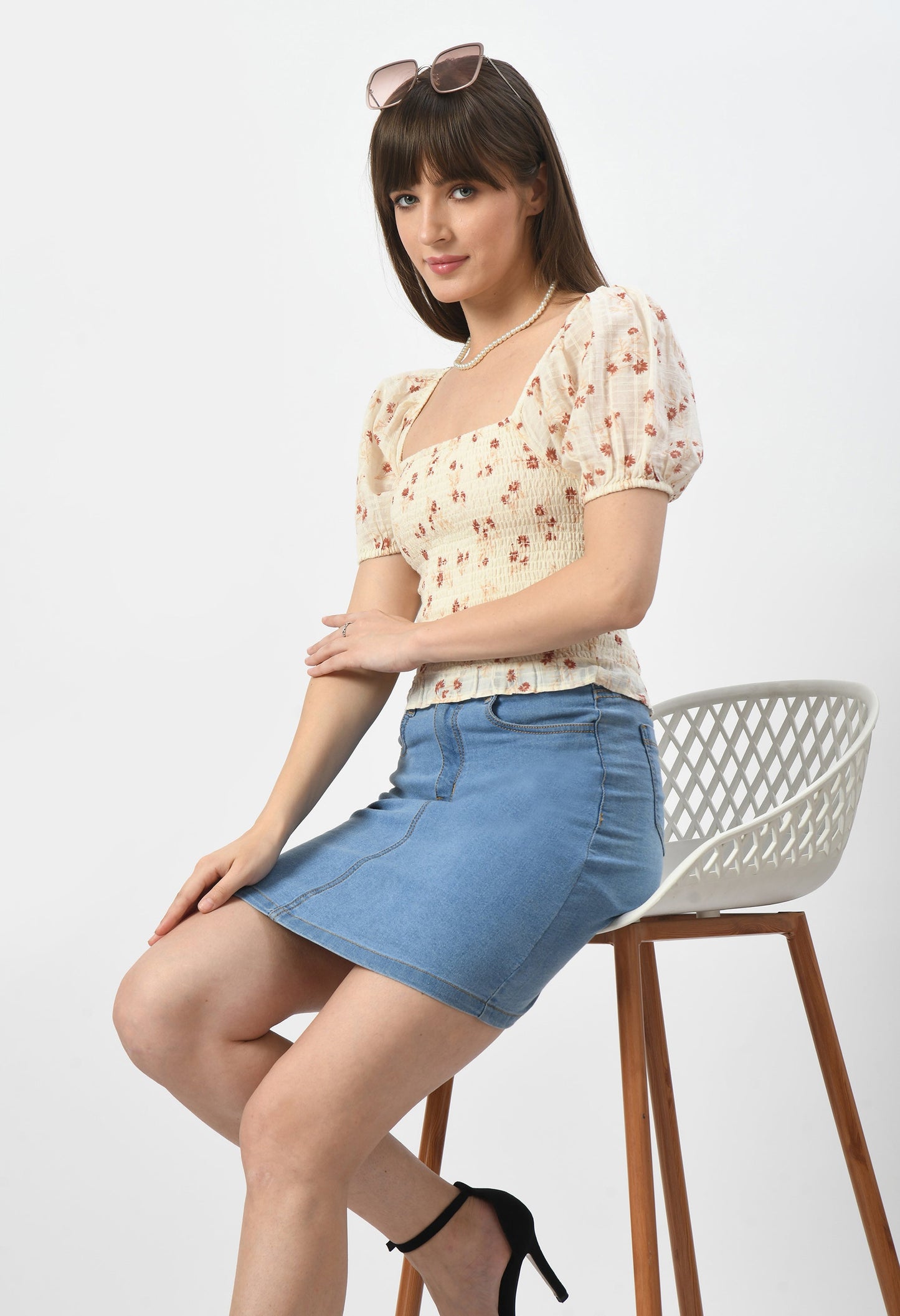 Blossom Breeze Puff Sleeve Top